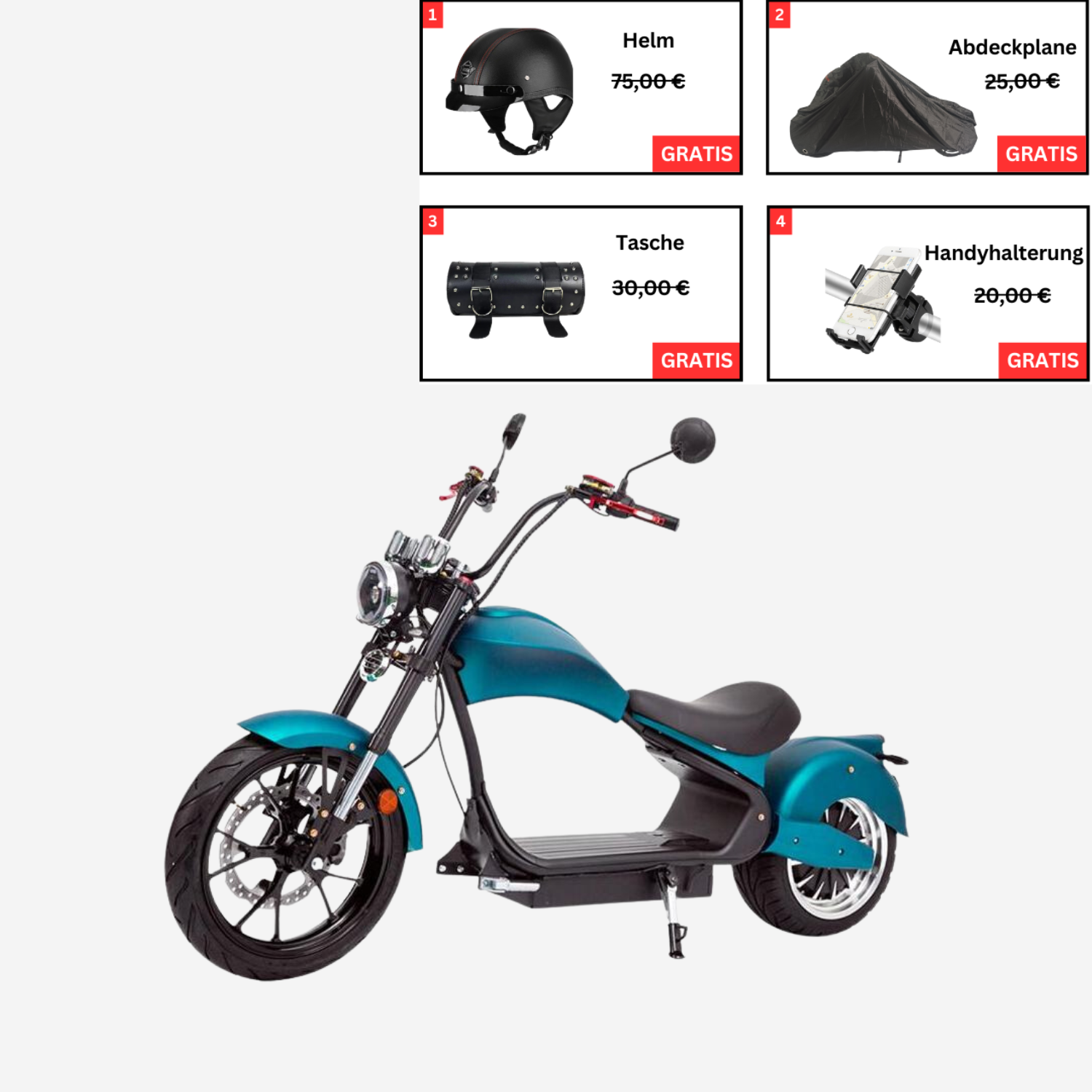 E-Chopper MH3 80 km/h Cruze Pro