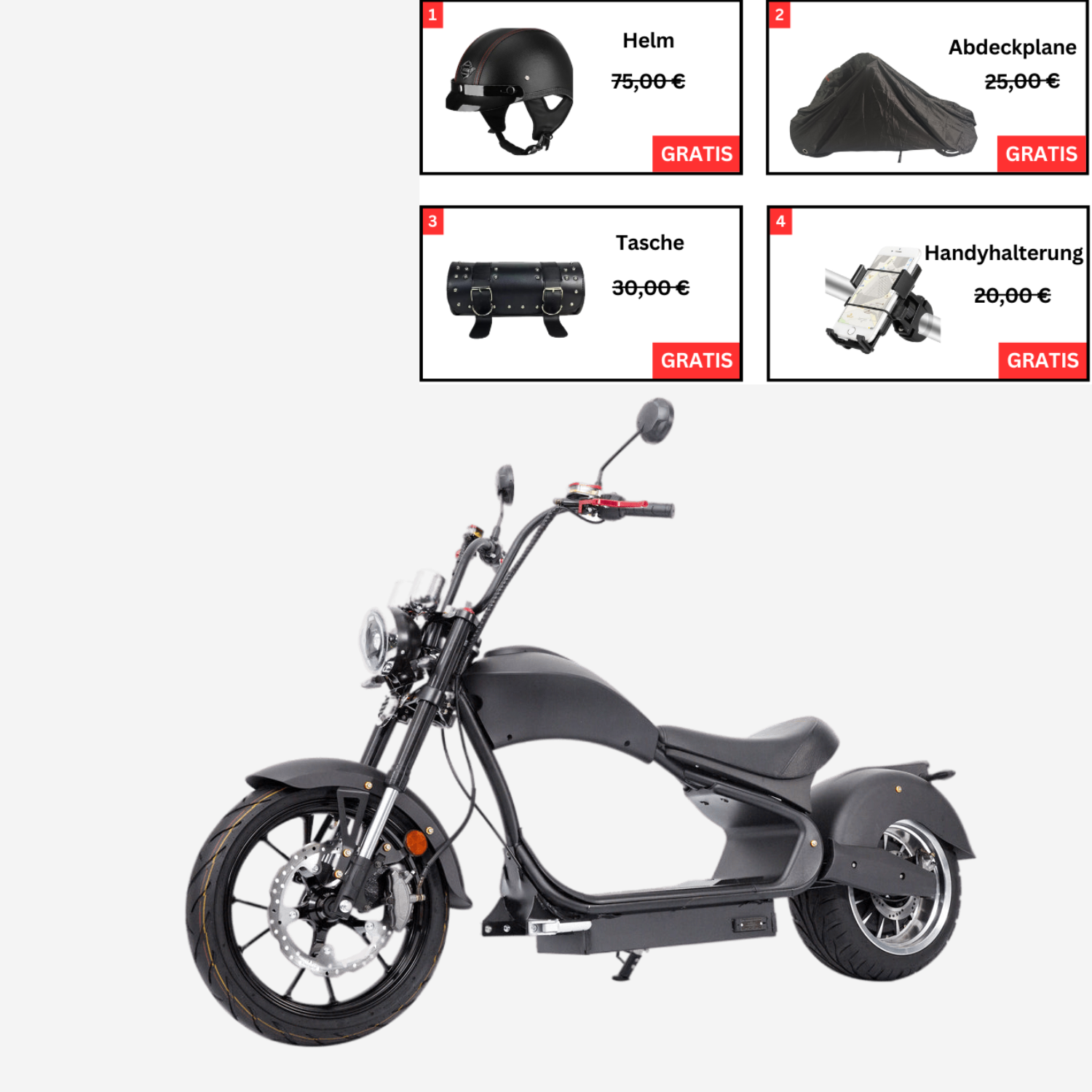 E-Chopper MH3 80 km/h Cruze Pro