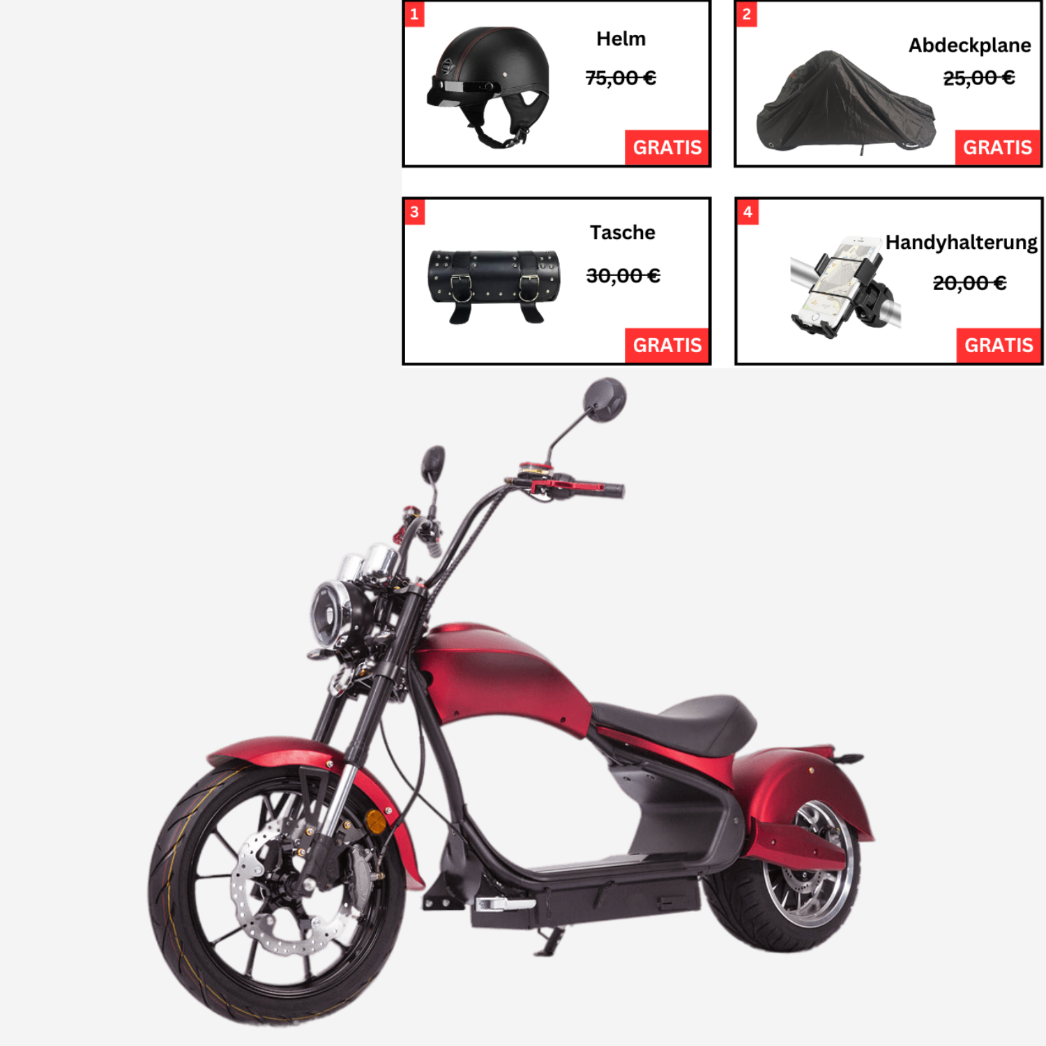 E-Chopper MH3 80 km/h Cruze Pro